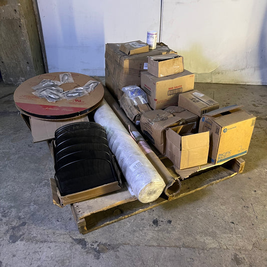 ZA@ Pallet of MIXED, KOROSEAL Wall Covering, Foam Soap, Iced Tea, Etc... (AS-IS)