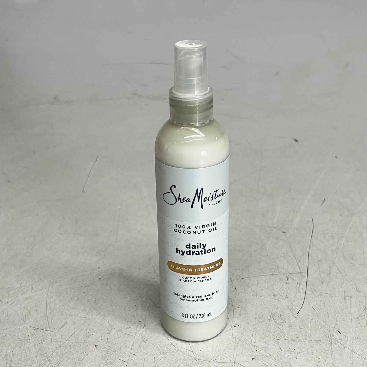 SHEA MOISTURE (2 PACK) Daily Hydration Leave-in Treatment Spray 8 Fl Oz White