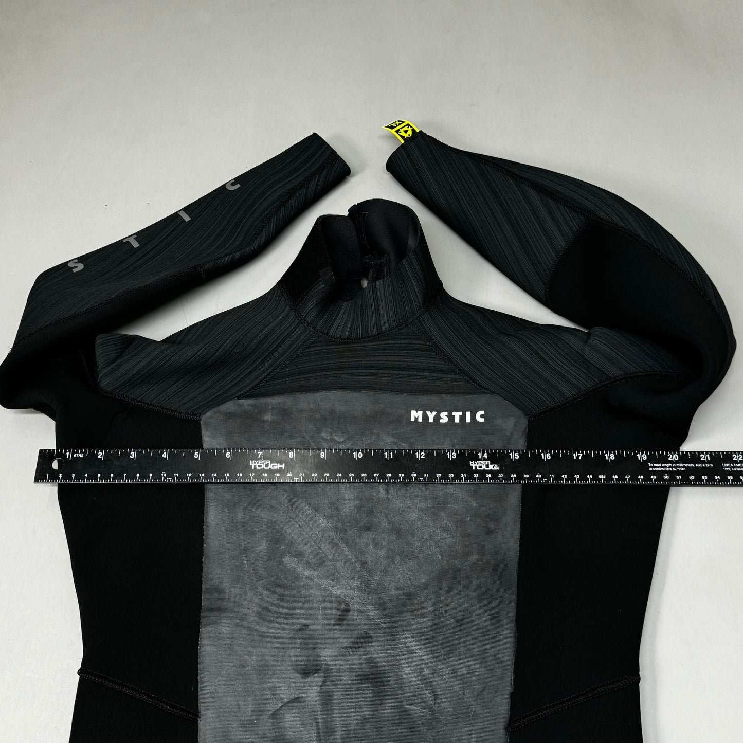 MYSTIC Majestic 2022 Fullsuit Back-zip Knitflex+ 4/3mm Sz XL Black 35000.220006