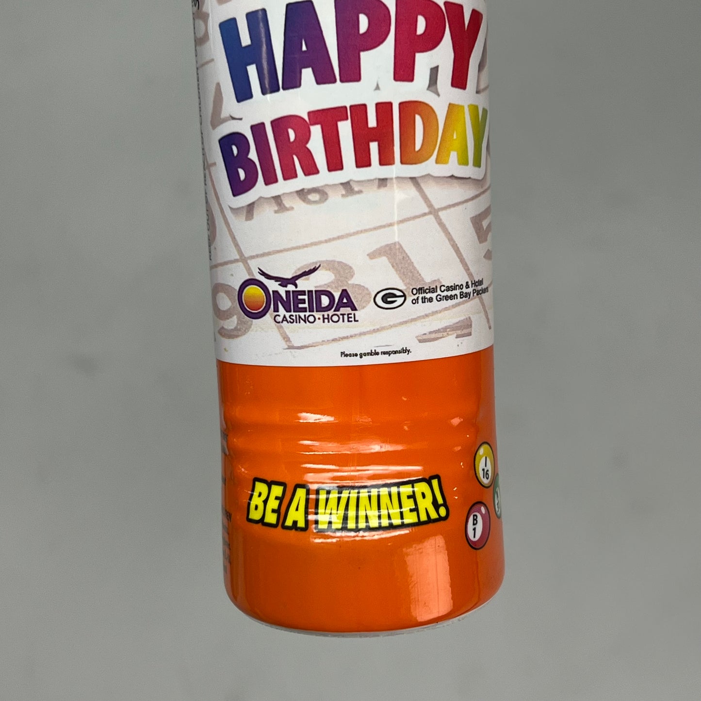 DAB O INK (12 PACK) Onedia Casino Happy Birthday Bingo Marker 4oz Orange D25