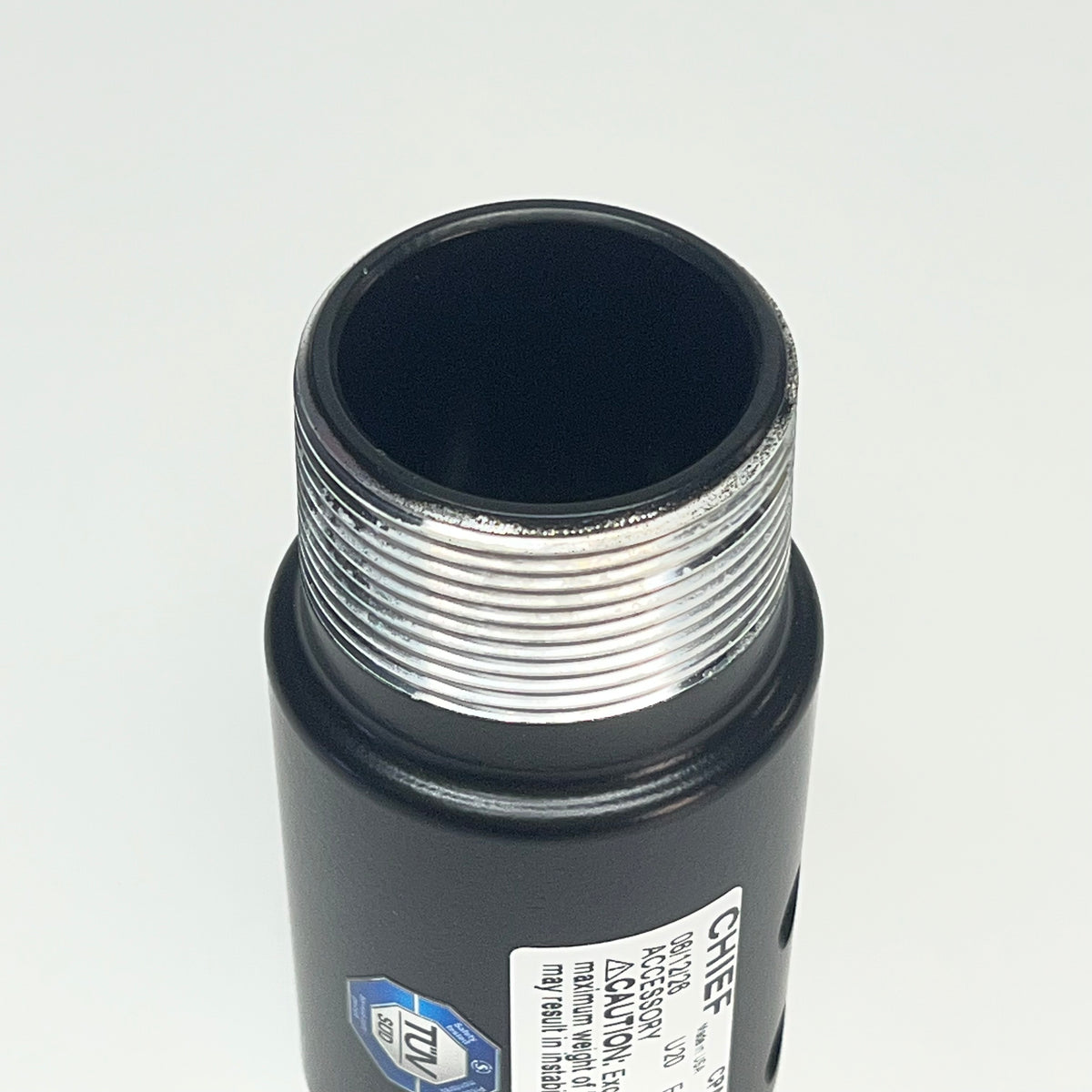 CHIEF Pin Connection Coupler To Male Npt Adaptor Accessory Black CPA262