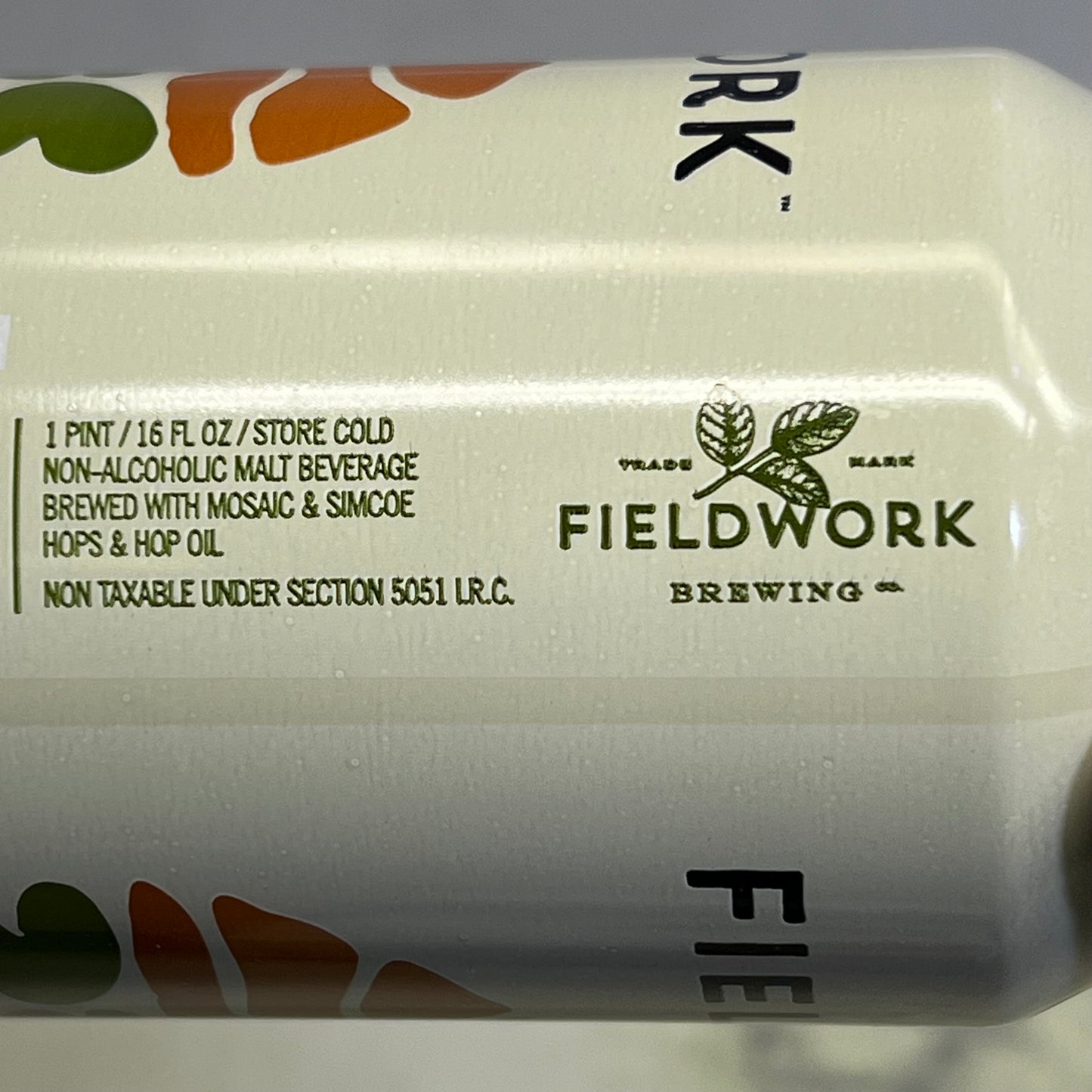 ZA@ FIELDWORK (3 PACK, 12 CANS TOTAL) Headliner Non-Alcoholic IPA 16 Fl Oz (Slight|ly Distressed Packaging)