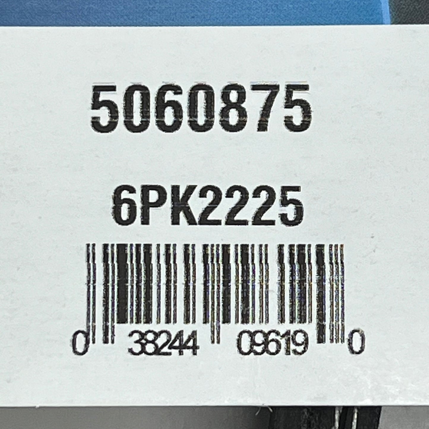 DAYCO Poly Rib Belt Top Width .82" Effective Length 87.60" Straight Rib 5060875