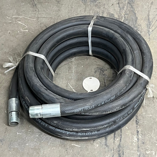 CURRY FLUID POWER Water Hose 1.5" Assembly 250 PSI