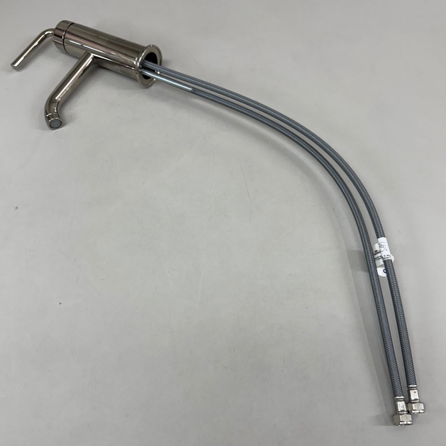 KOHLER Purist Lavatory Bathroom Single Control Faucet Vibrant Polished Nickel 14402-4A-SN