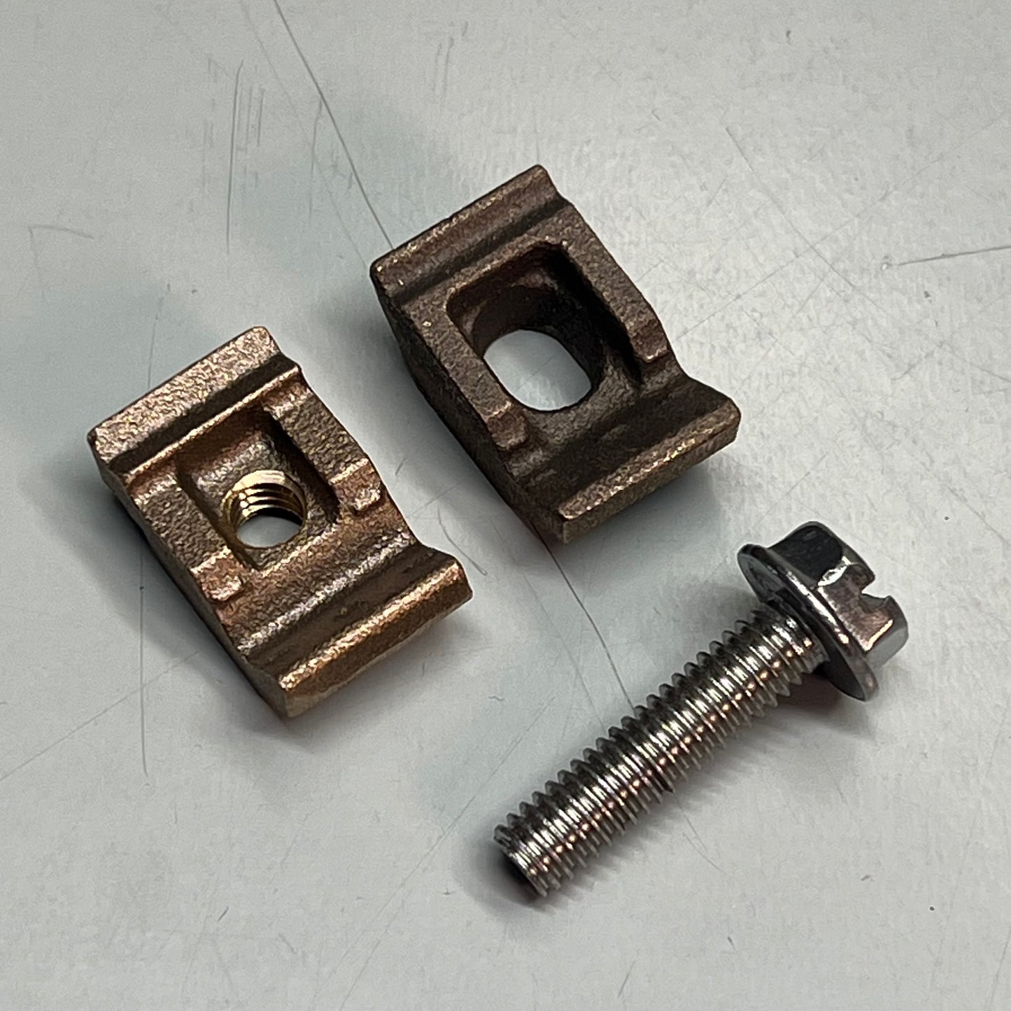 GREAVES (5 PACK) Jones Direct Burial Rebar Clamp Copper Only (#3) 3/8" J29-DB