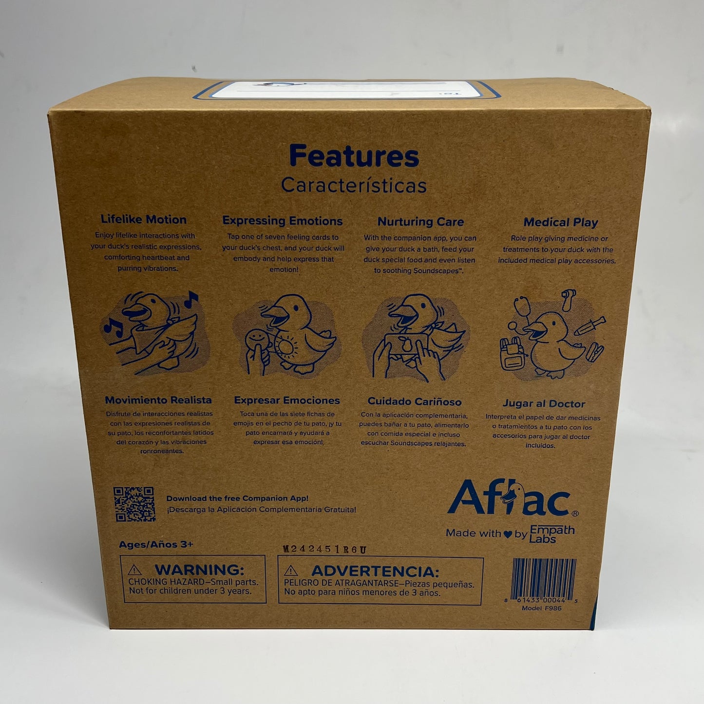 ALFLAC CHILDHOOD CANCER CAMPAIGN My Special Aflac Duck For Sickle Cell Kit F986