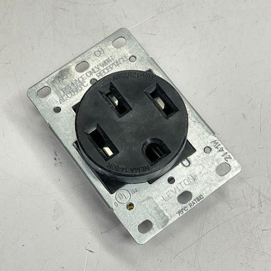 LEVITON Industrial Grade Flush Mount Receptacle  125/250 00279-001-S00 (Used)