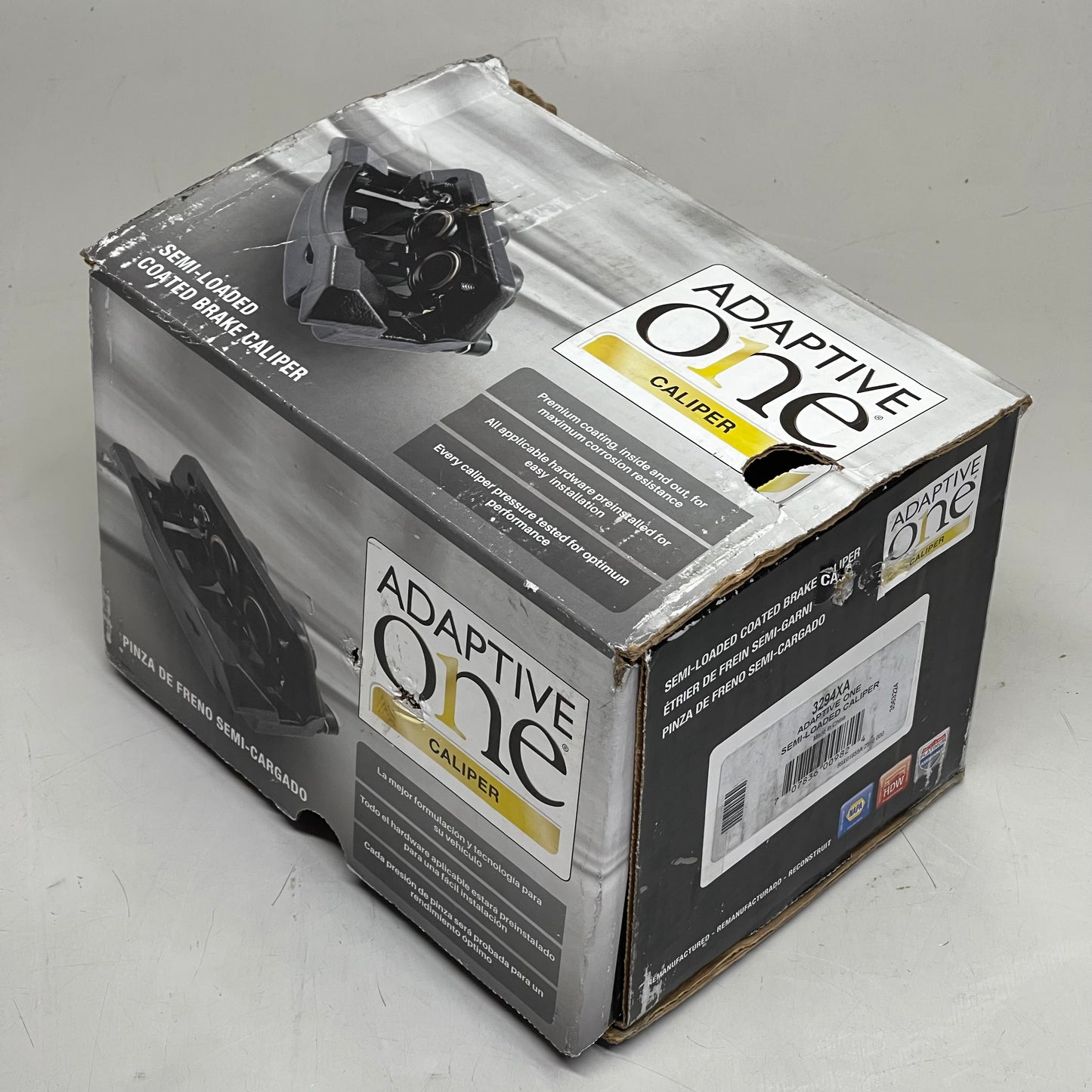 NAPA ADAPTIVE ONE Semi-Loaded Caliper, Single Piston Floating Black 3294XA