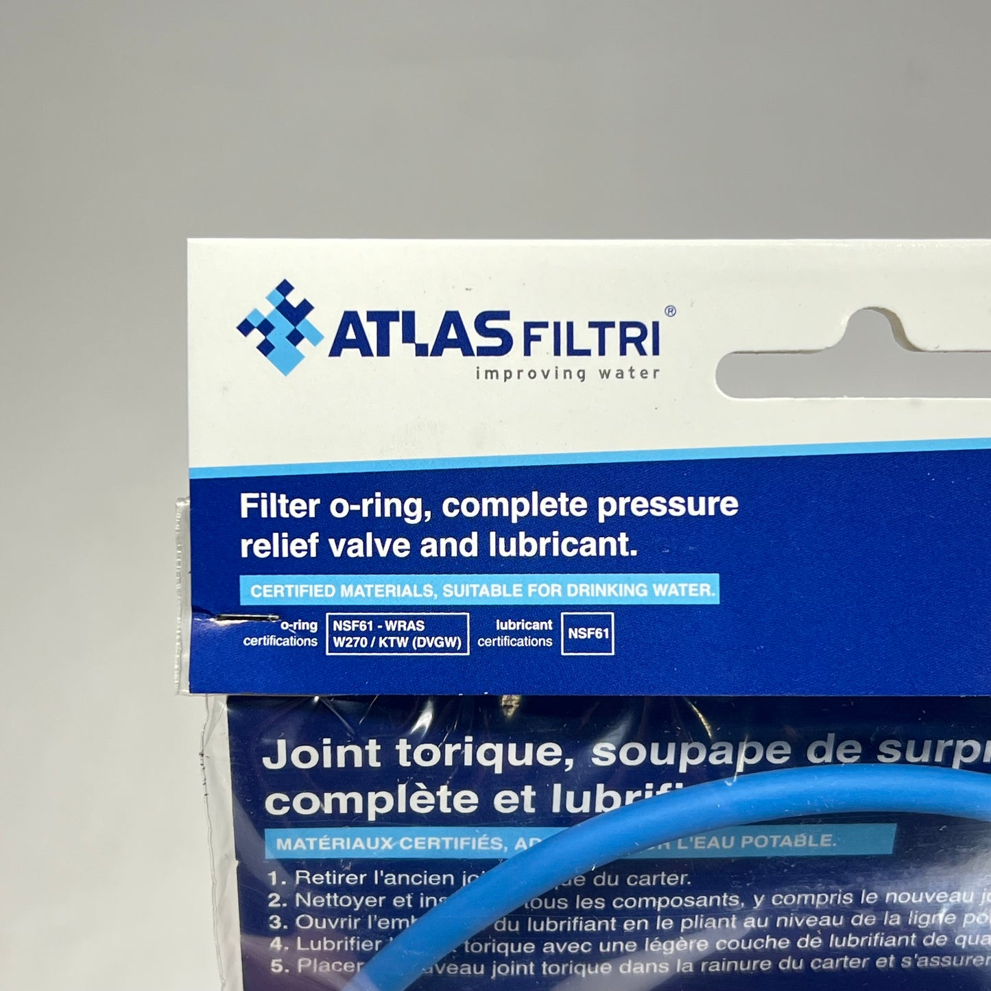 ATLAS FILTRI (2 PACK) Dp Big Hanger Card )-ring Lubrikit+ Vent Valve RE9020681