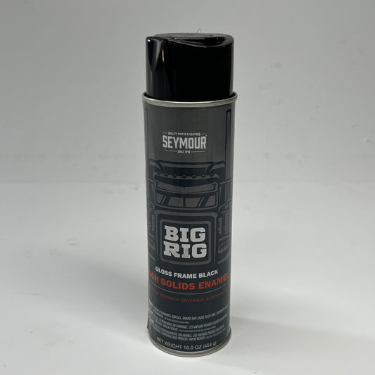 SEYMOUR Paint Big Rig Seymour Gloss Frame Black High Solids Enamel 16 oz. M723800