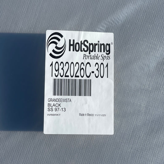 ZA@ Pallet of WATKINS Spa Cover 100”x91” Black 1932026E-301 (AS-IS)