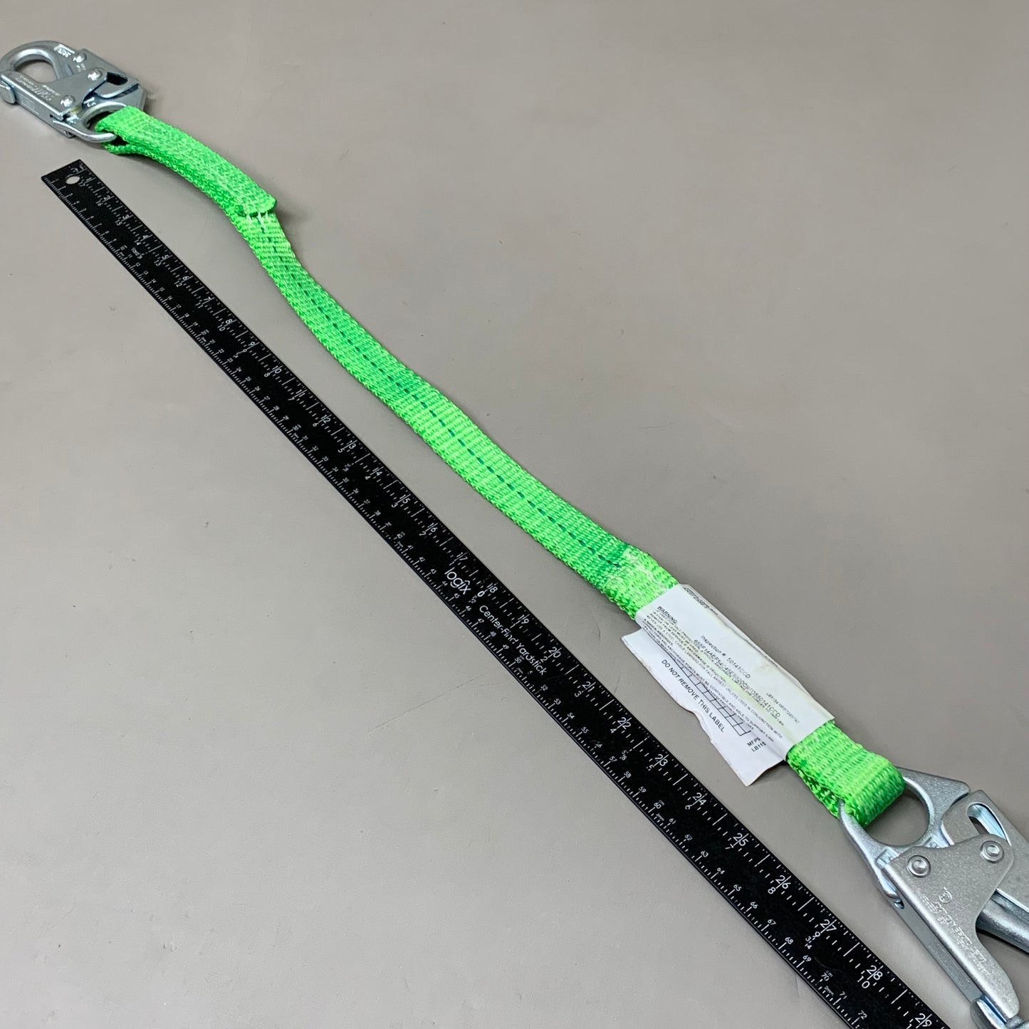 HONEYWELL Steel Positioning Lanyard & Shock Absorber Green 3ft 213TWLS-Z7/3FTGN