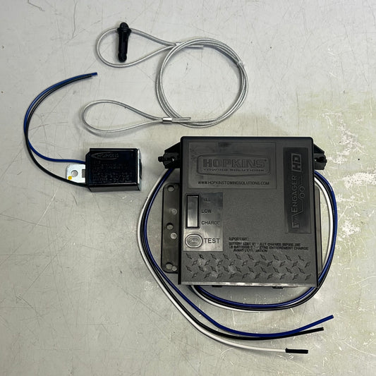 HOPKINS Durable Engager SM HD Break Away Kit W/ Built In Charger Black 20100