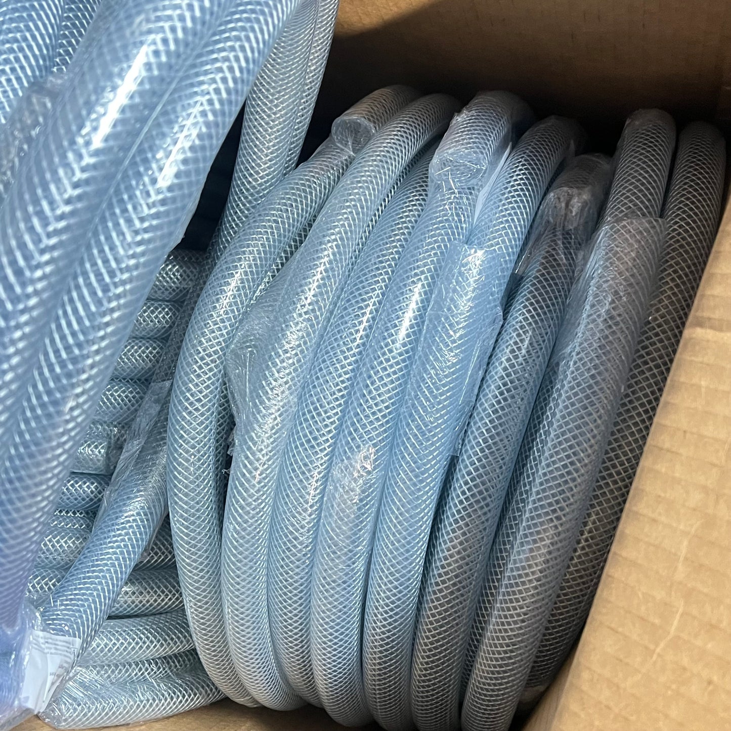 ZA@ KURITEC (LOT OF 28, 10' EACH) Food Grade FDA Hose  280' TOTAL 3/4" ID  Clear K3155-12-10