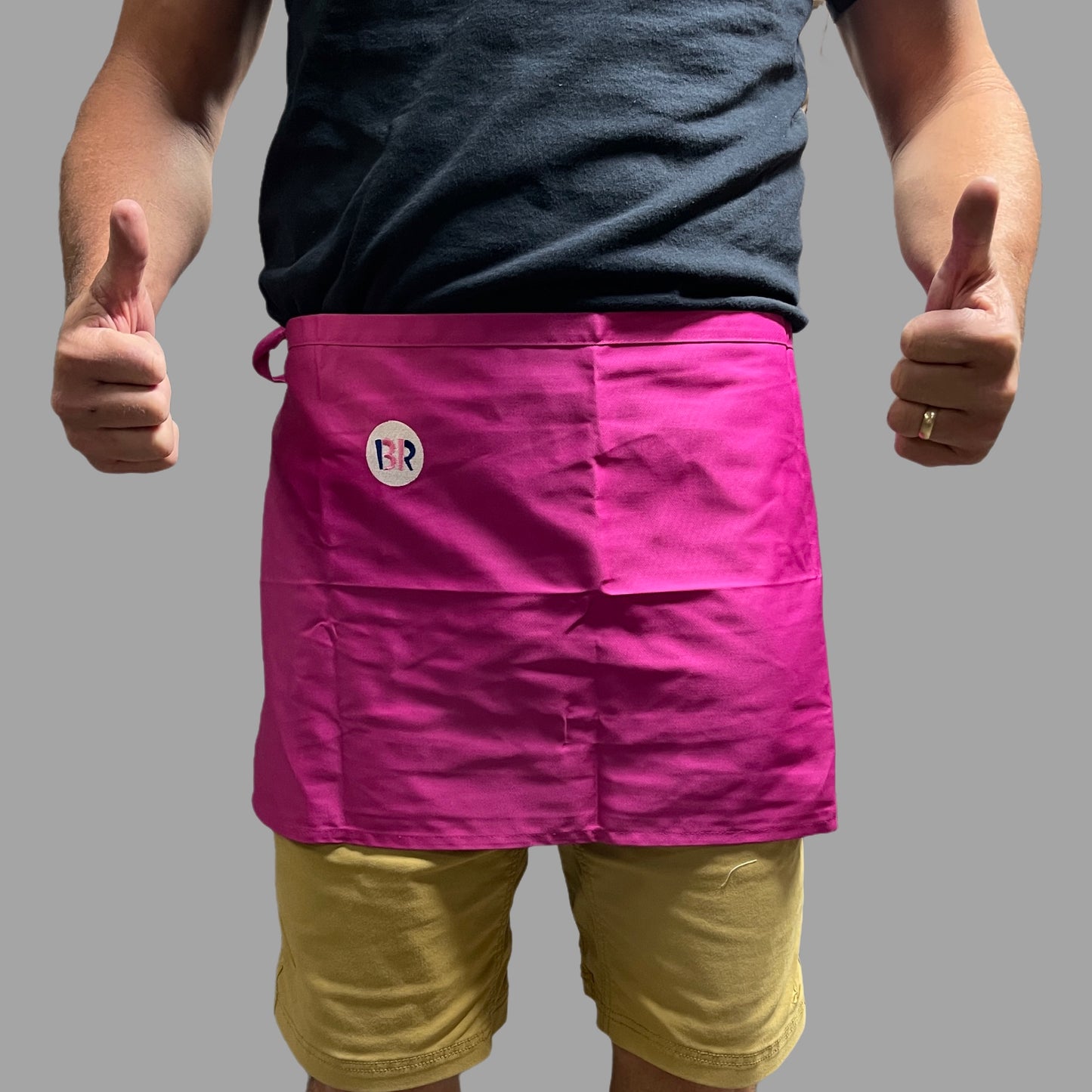 BASKIN ROBBINS 4-PACK! Uniform Waist Apron One Size Pink (New)