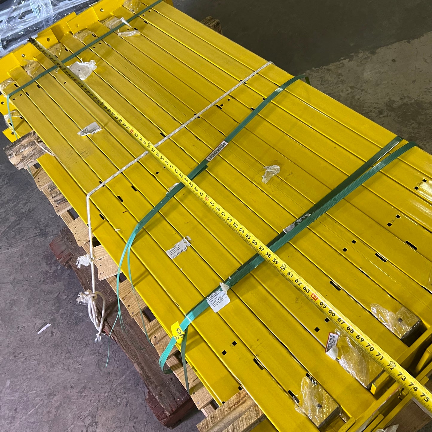 VELOX Machine Guard, Swing Door Sz 46"W x 66"H x 6'H High Posts