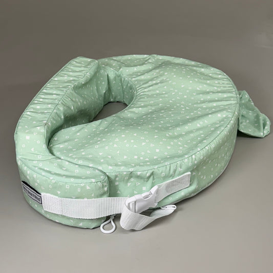 ZA@ MY BREAST FRIEND Original Side Pocket Nursing Pillow Support Mint Green 22" x 15"