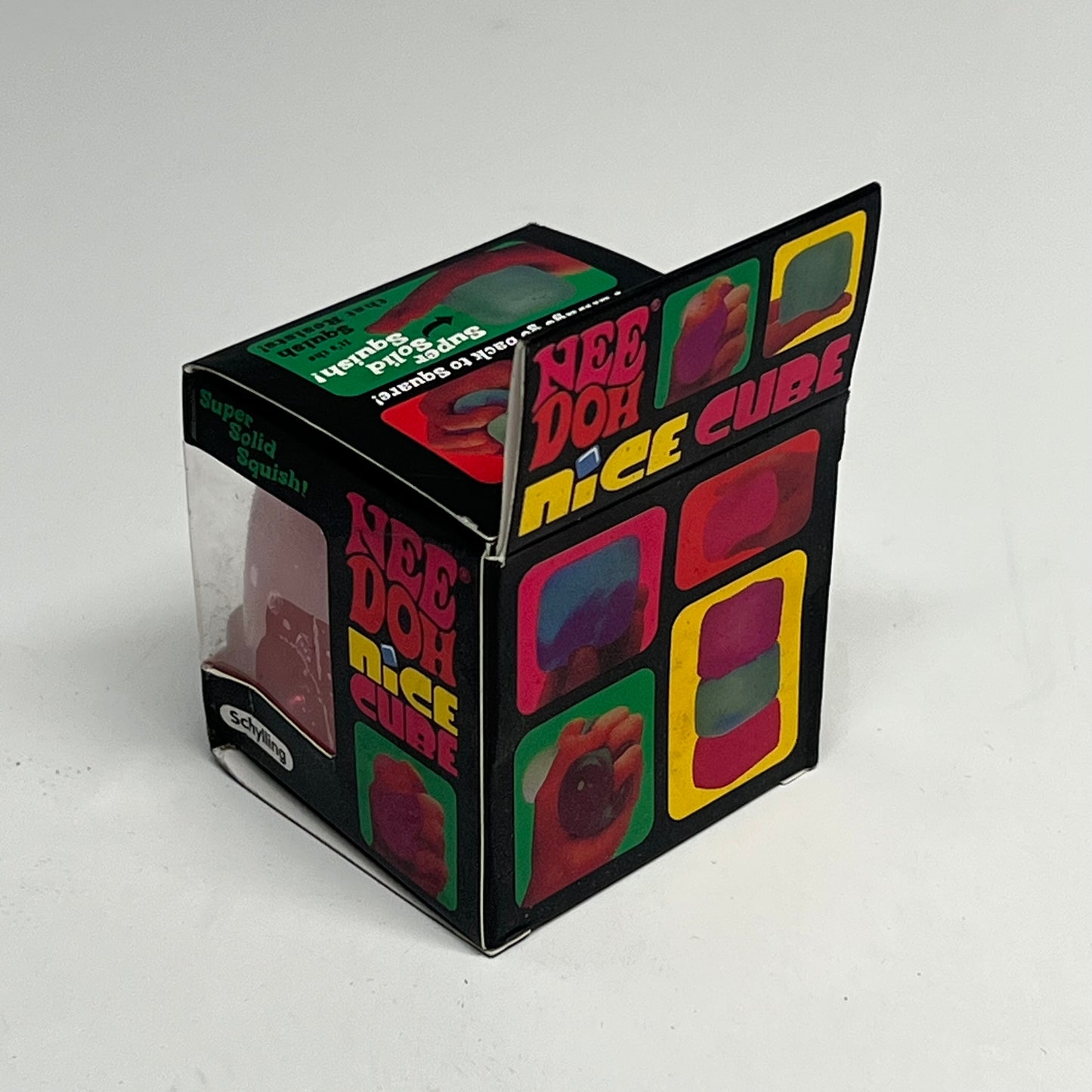 NEE DOH (2 PACK) Nice Cube Super Solid Squish Collectable Pink 24079HY (As-Is)