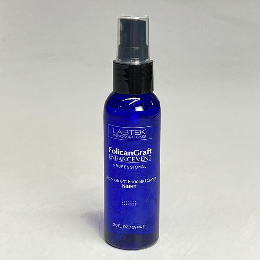 LABTEK Folicangraft Enhancement Micronutrient Enriched Spray Night  2.0 fl oz