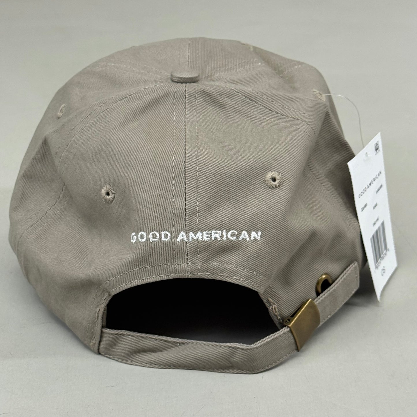 GOOD AMERICAN American Icon Low-Profile Dad Hat Khaki005