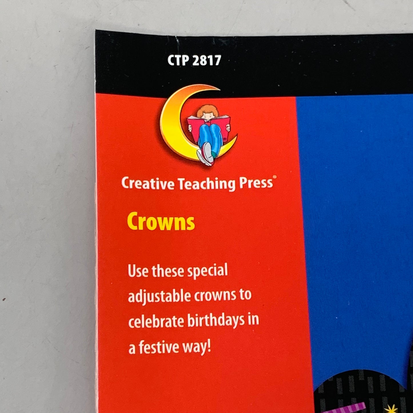 CREATIVE TEACHING PRESS (30 PACKS) Happy Birthday Crowns Party Supplies 24" 2817