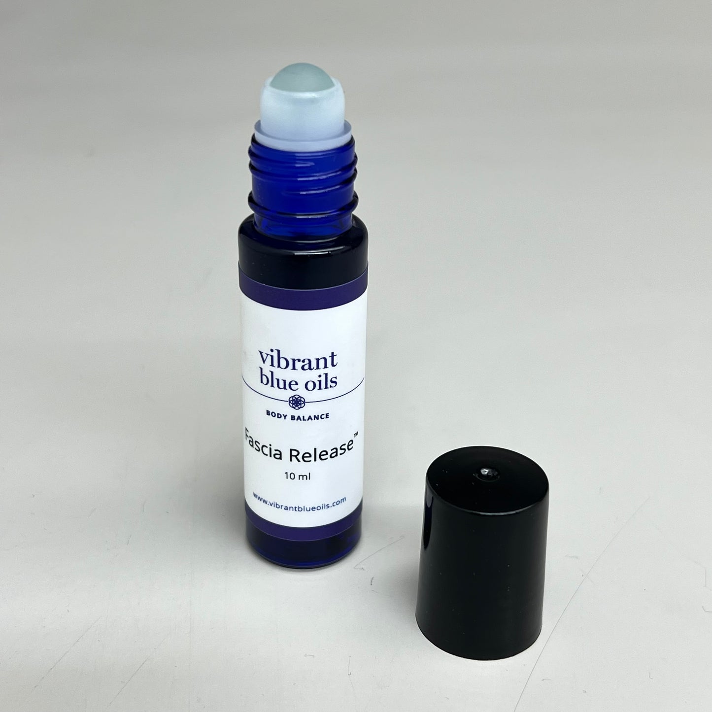 VIBRANT BLUE OIL Body Balance Fascia Release Essential Oil Roller Bottle 10mL