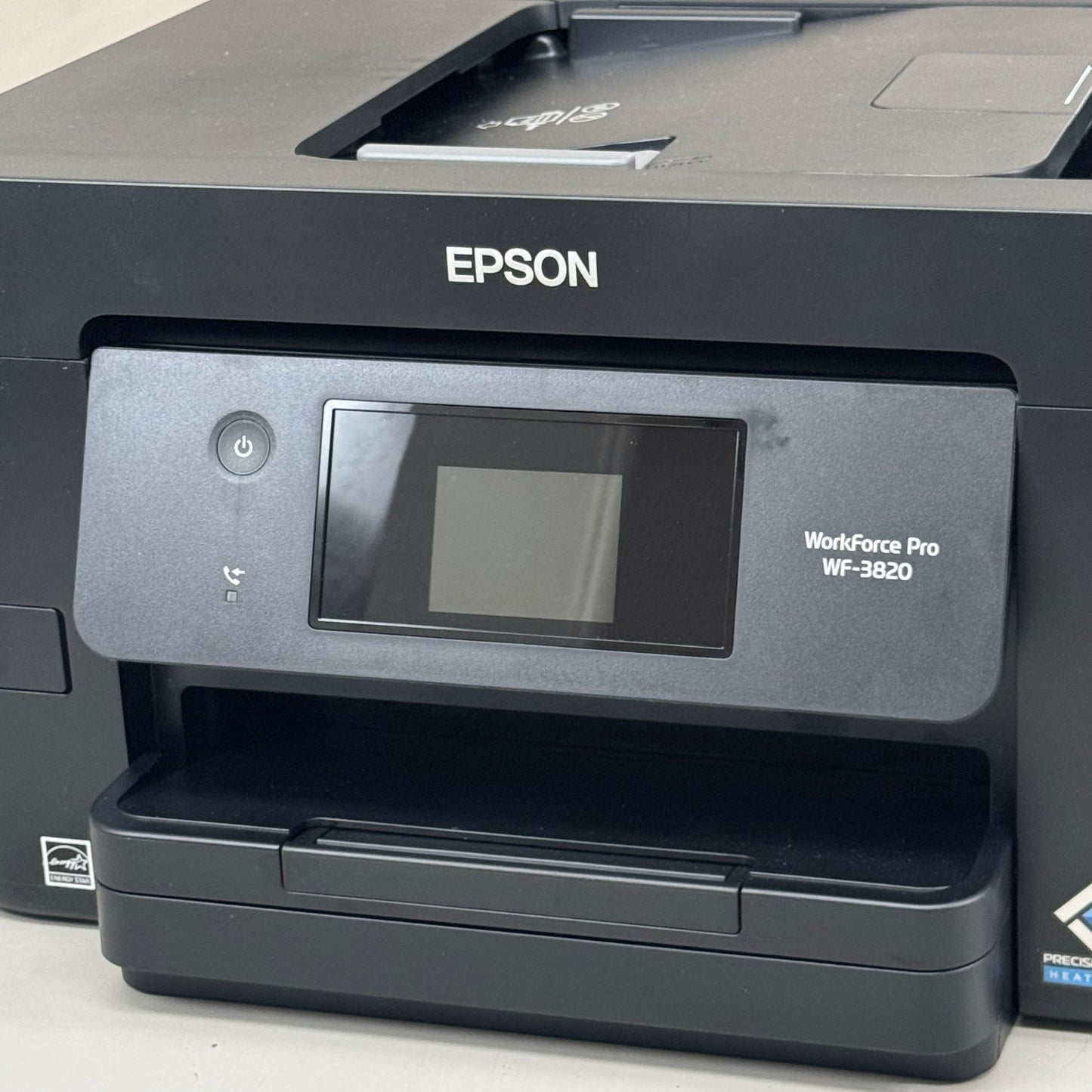EPSON Wireless All-In-One Printer 17"x13"x8" (New Other-Slightly Used) Black WF3820