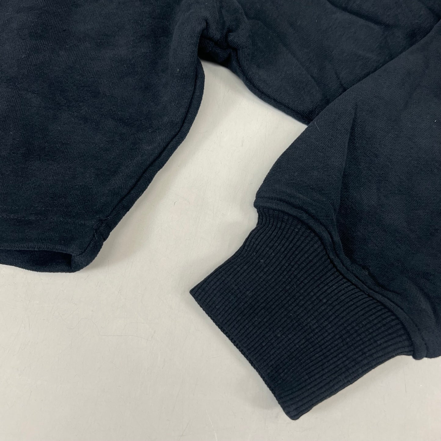 SAMSHIELD Equestrian Hooded Cropped Sweatshirt Women's Sz S Black