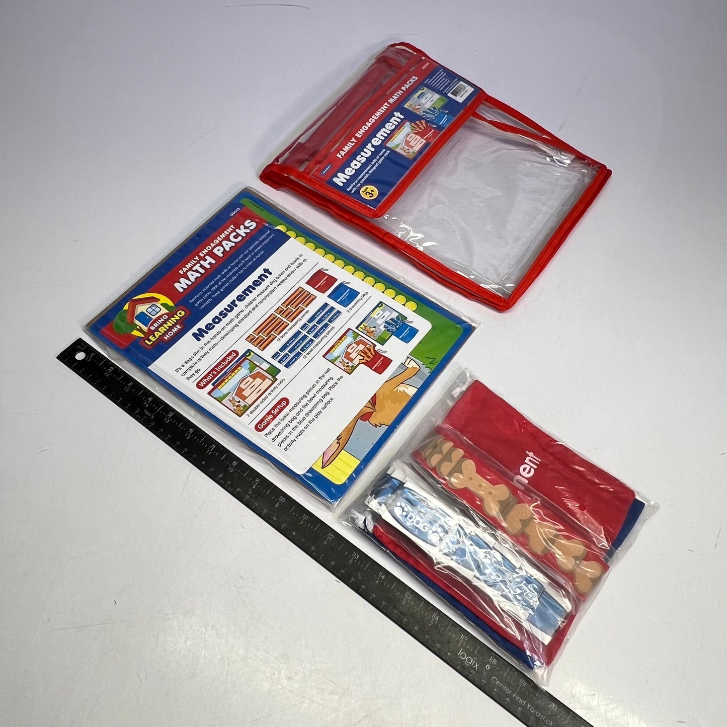 LAKESHORE Skill Building Family Engagement Math Packs Ages 3-5yrs GG658