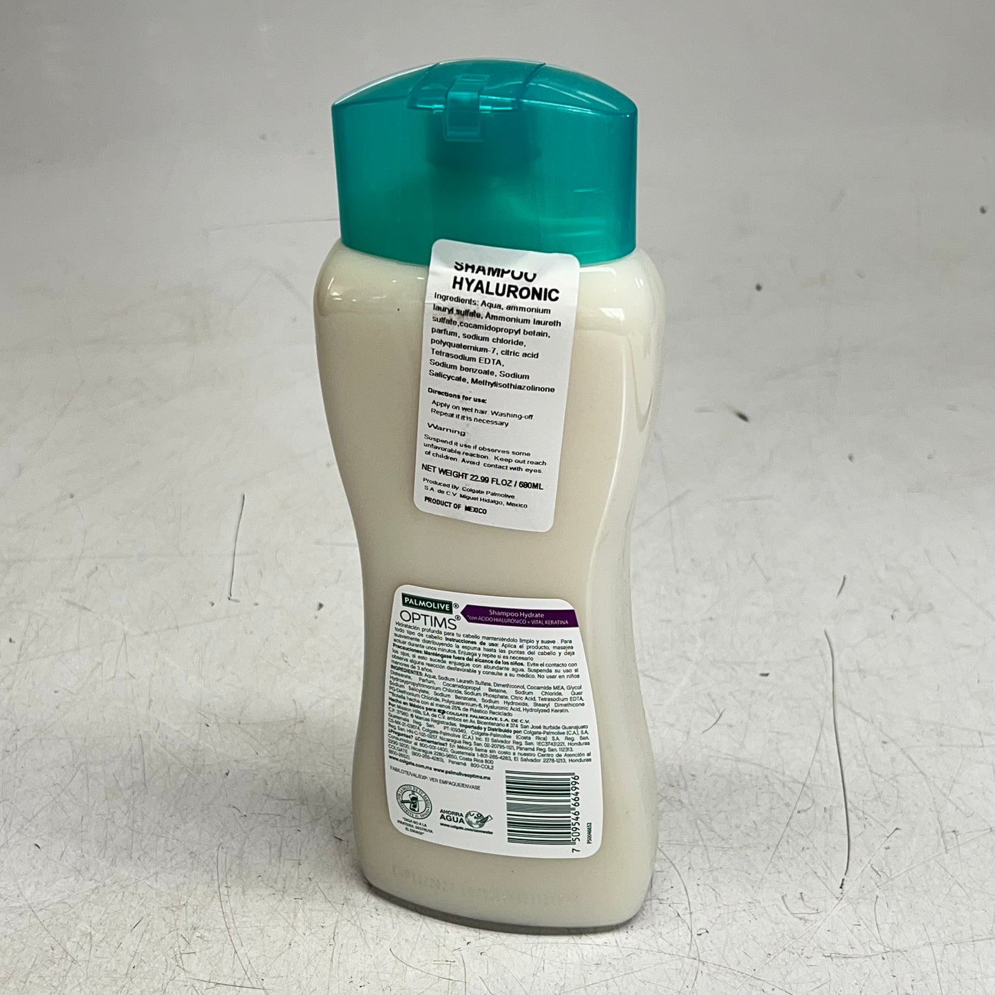 PALMOLIVE OPTIMS (2 PACK) Hialuronic + Vital Keratina Deep Hydrate Shampoo 680ML