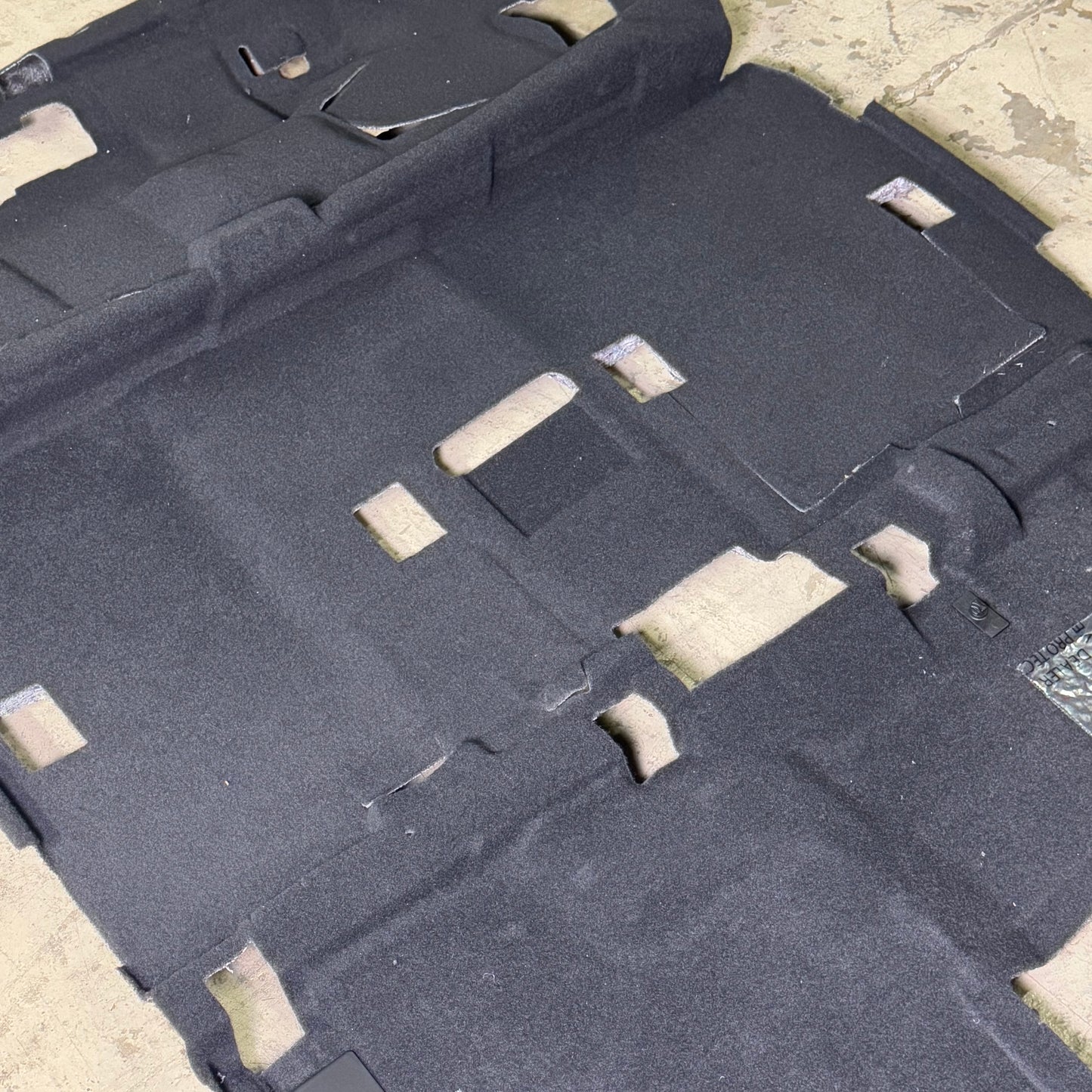 HONDA Car Floor Carpet Assembly Sz 87” L x 53” W Black 83301-T0G-A01ZC