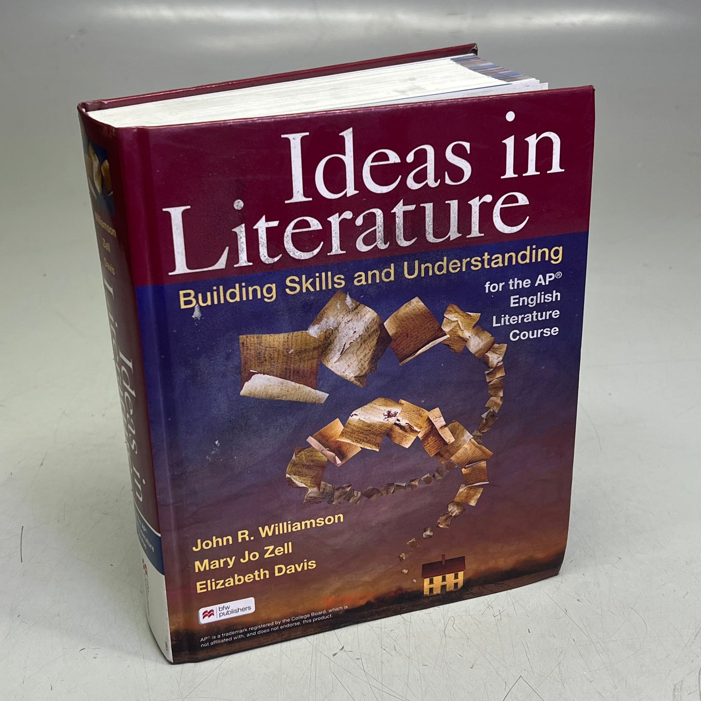 IDEAS IN LITERATURE AP English Literature Course Hardback Book 1st Ed (As-is)