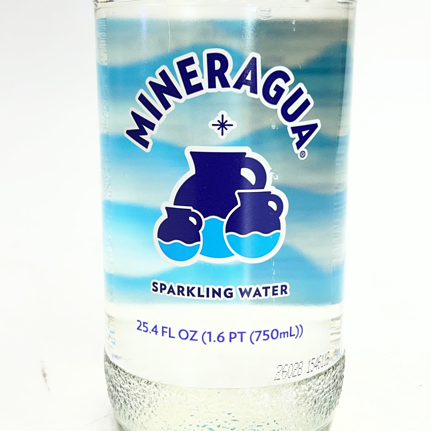 MINERAGUA (12 PACK) Sparkling Water 25.36 fl oz. BB 08/27