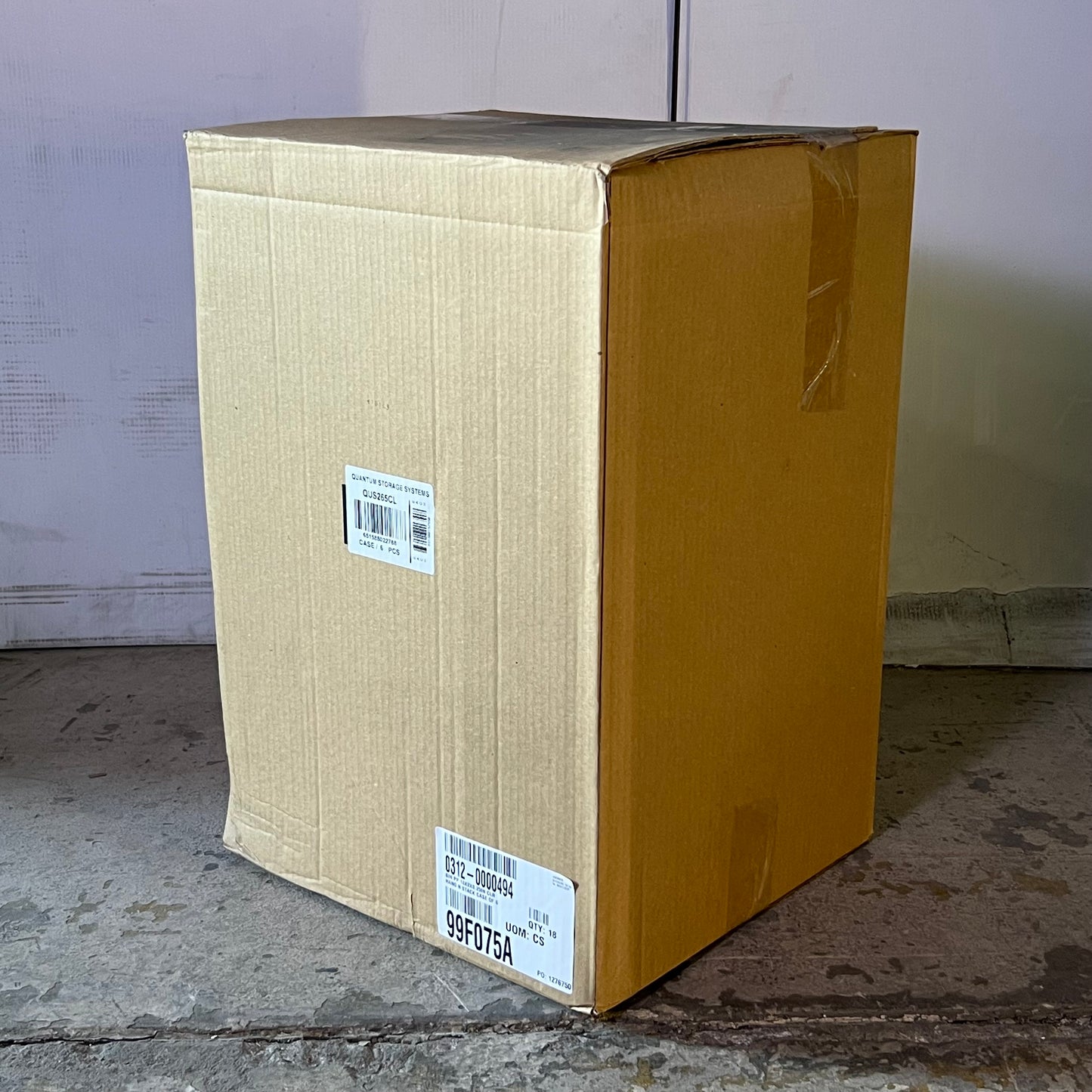 QUANTUM (6 PACK) Storage Systems Sz 8"W x 16"L x 9"H, QUS265CL