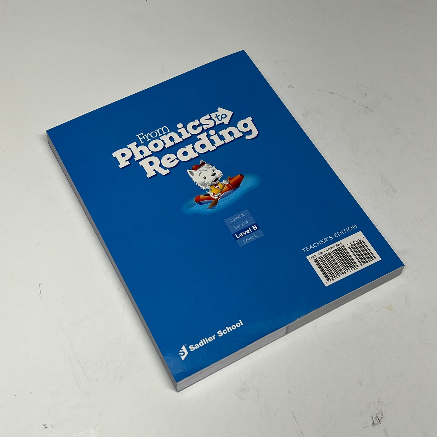 FROM PHONICS TO READING Level B Teachers Edition Wiley Blevins Paperback Book