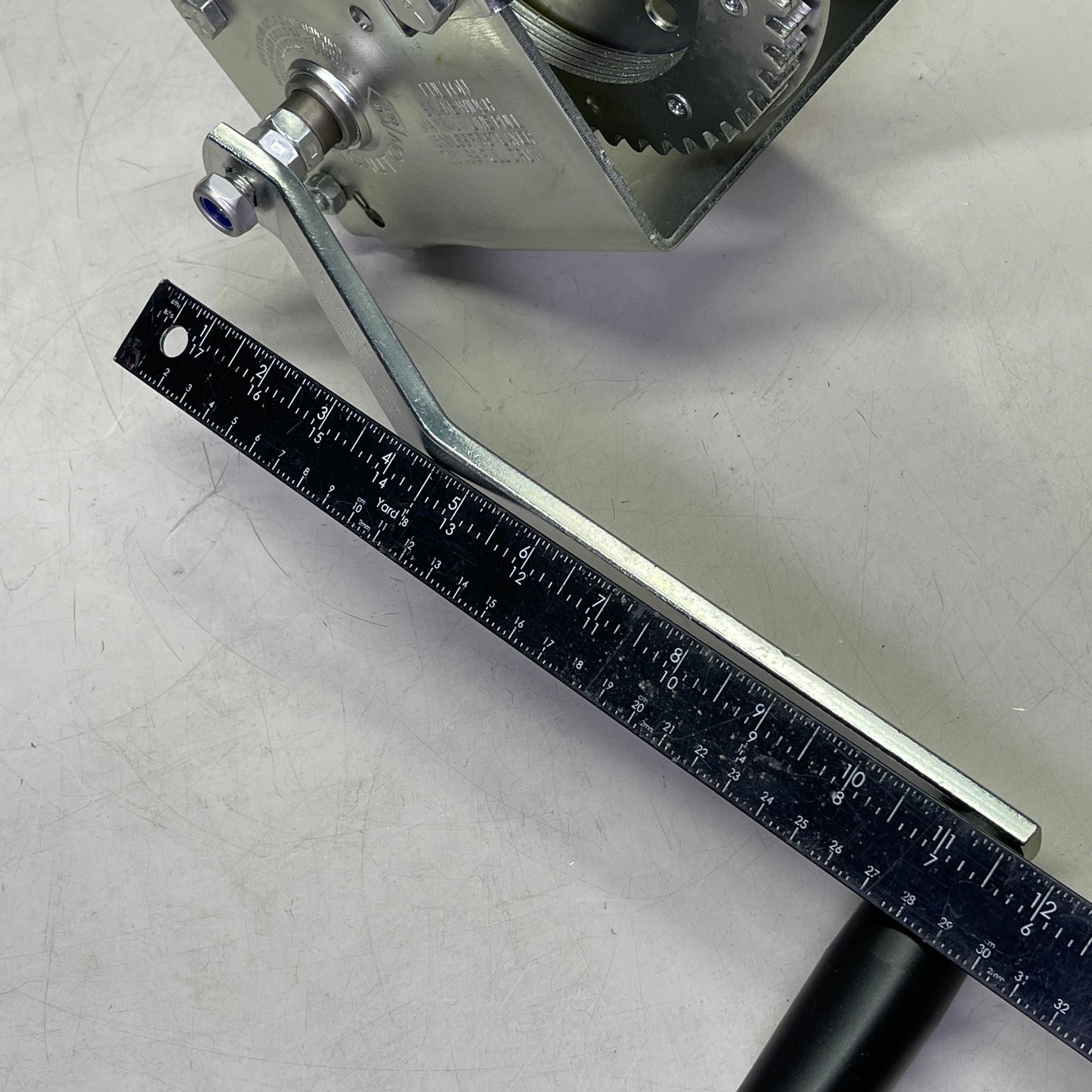 FULTON Automatic Brake Hand Winch, 1500-Lb. Load Capacity 143101