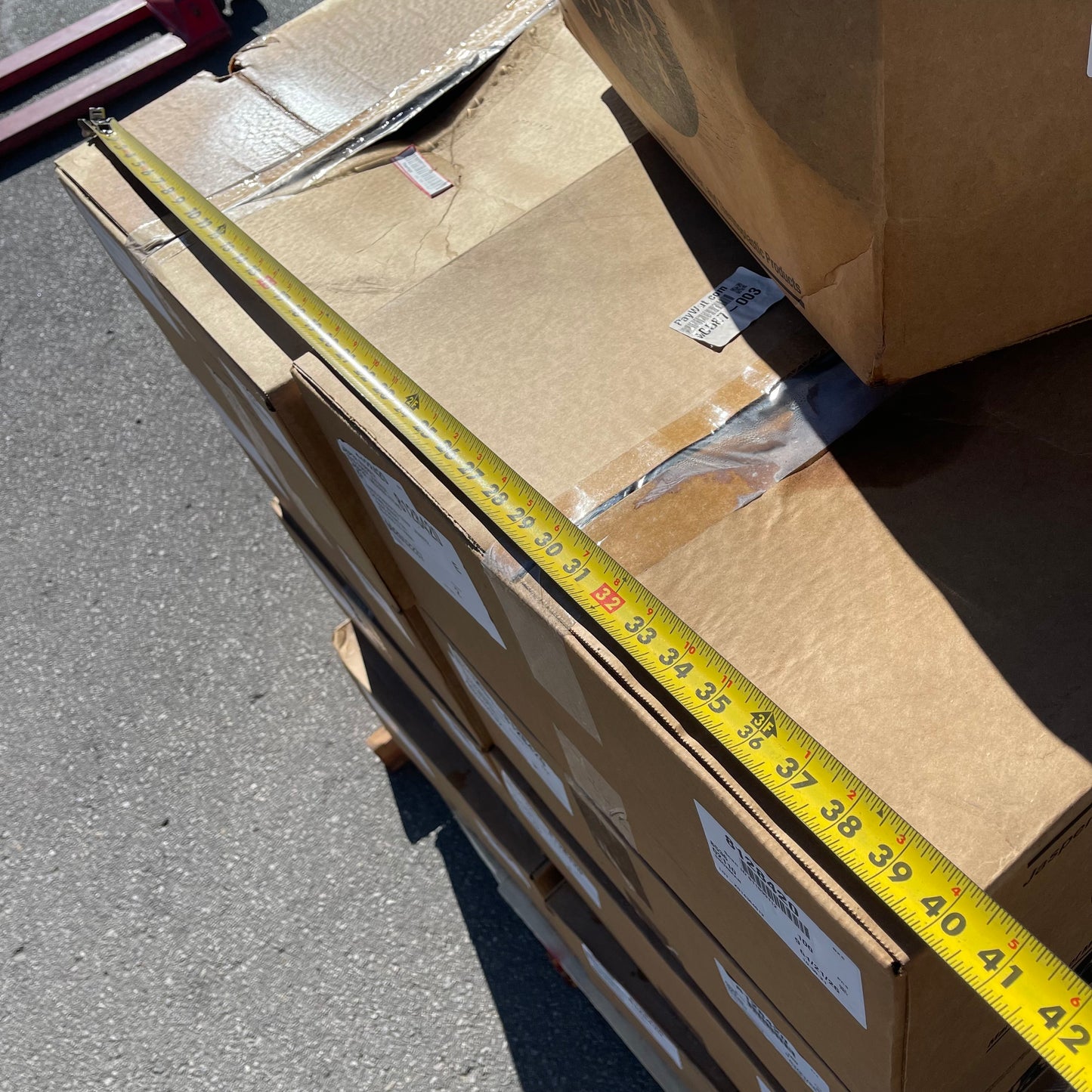 ZA@ Pallet of JASPER RUBBER Rectangle Gaskets 9"x6" 002652237 (AS-IS)(A)