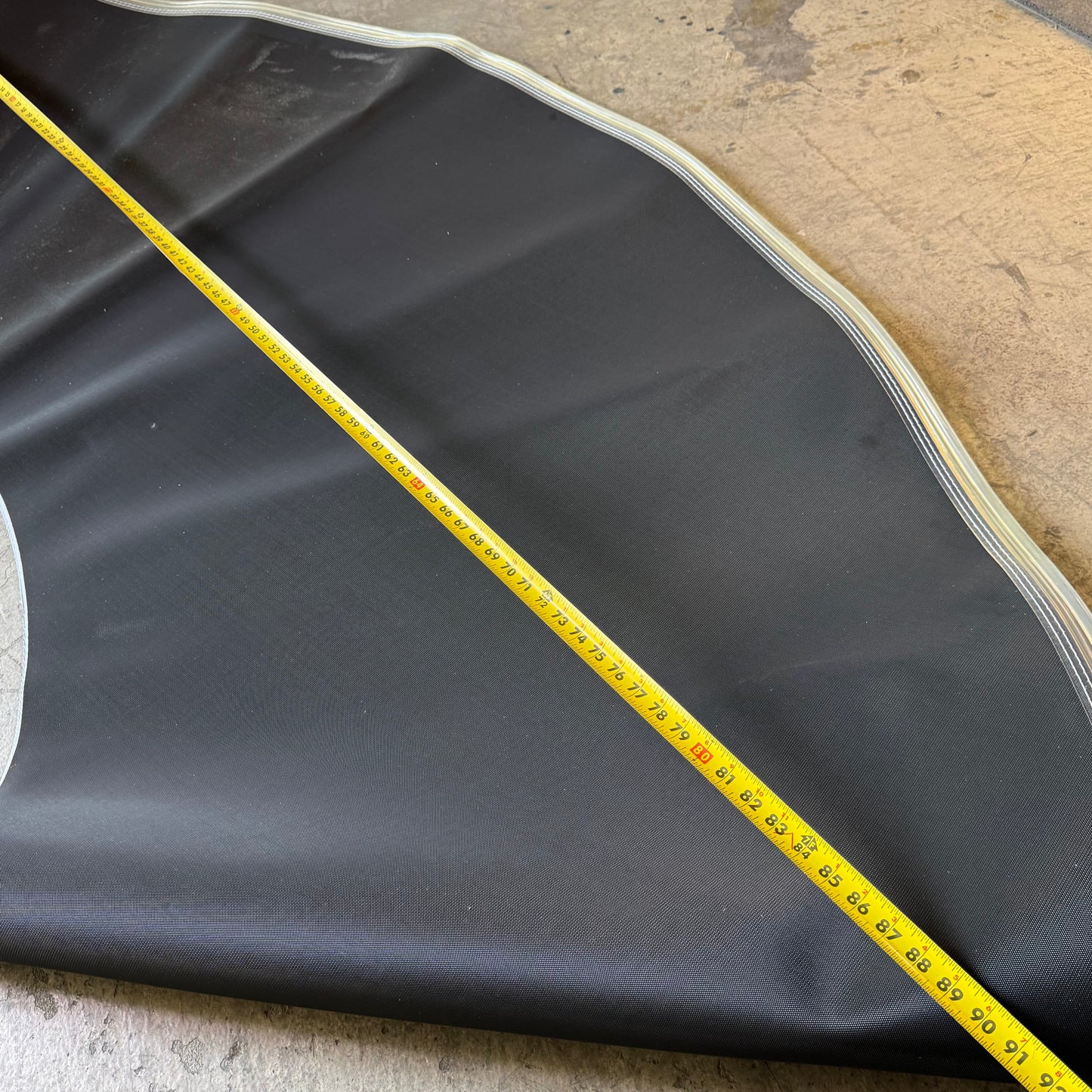 CHIORINO BC BELT Conveyor Belt 39"W x 90"L Black 2T12 U0-V10