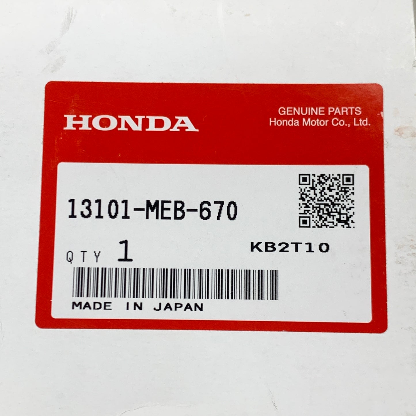 HONDA Piston CRF450R KB2T10 13101-MEB-670 OEM