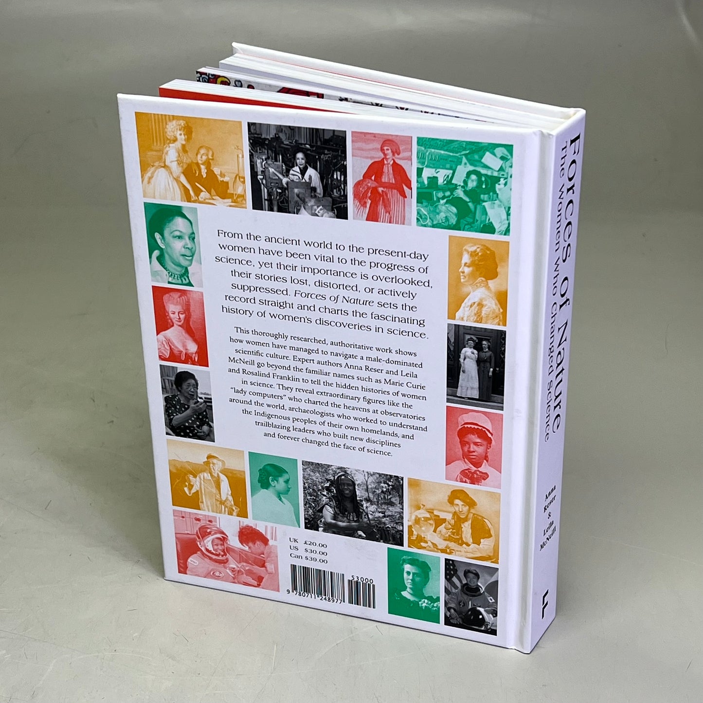 FORCES OF NATURE THE WOMEN WHO CHANGED SCIENCE  By Leila McNeill Hardcover Book