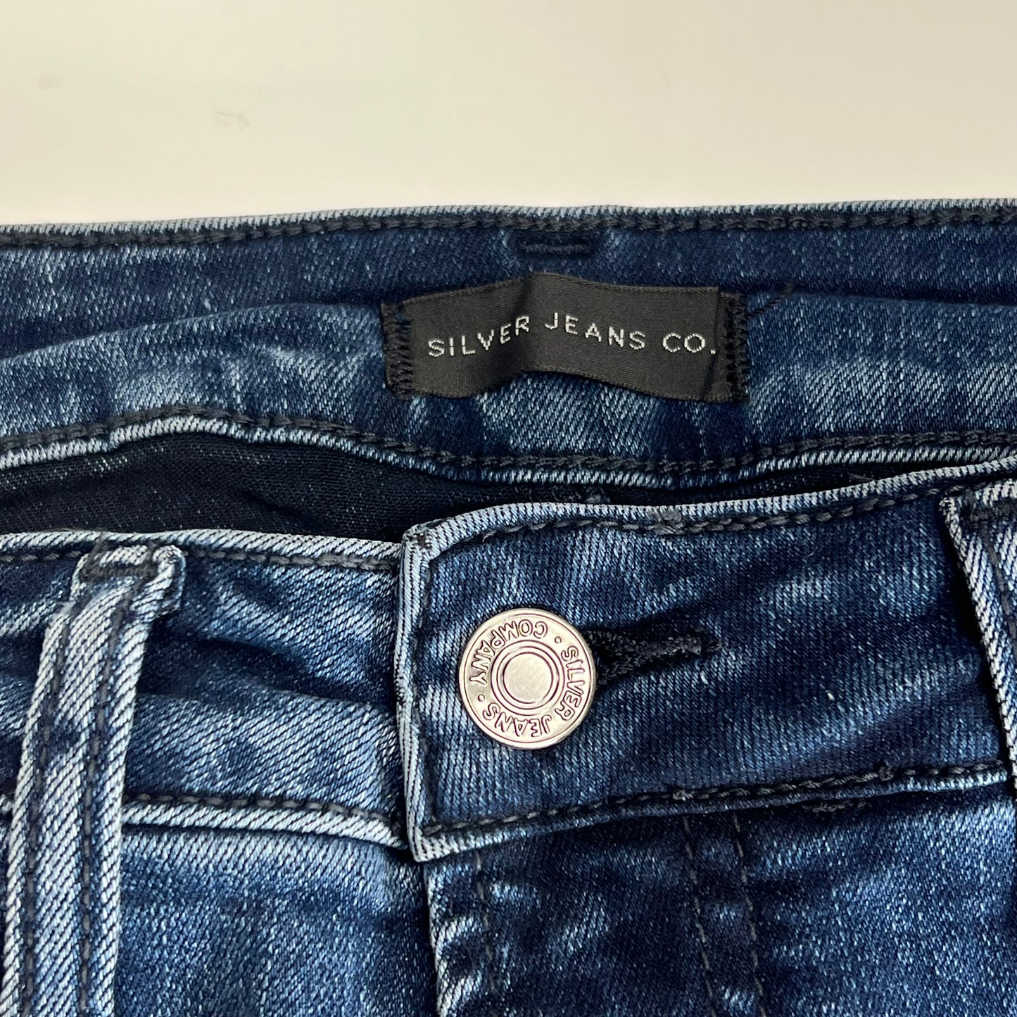 SILVER JEANS CO. Most Wanted Mid Rise Skinny Stretch Jeans Women's Sz 29/29 Blue