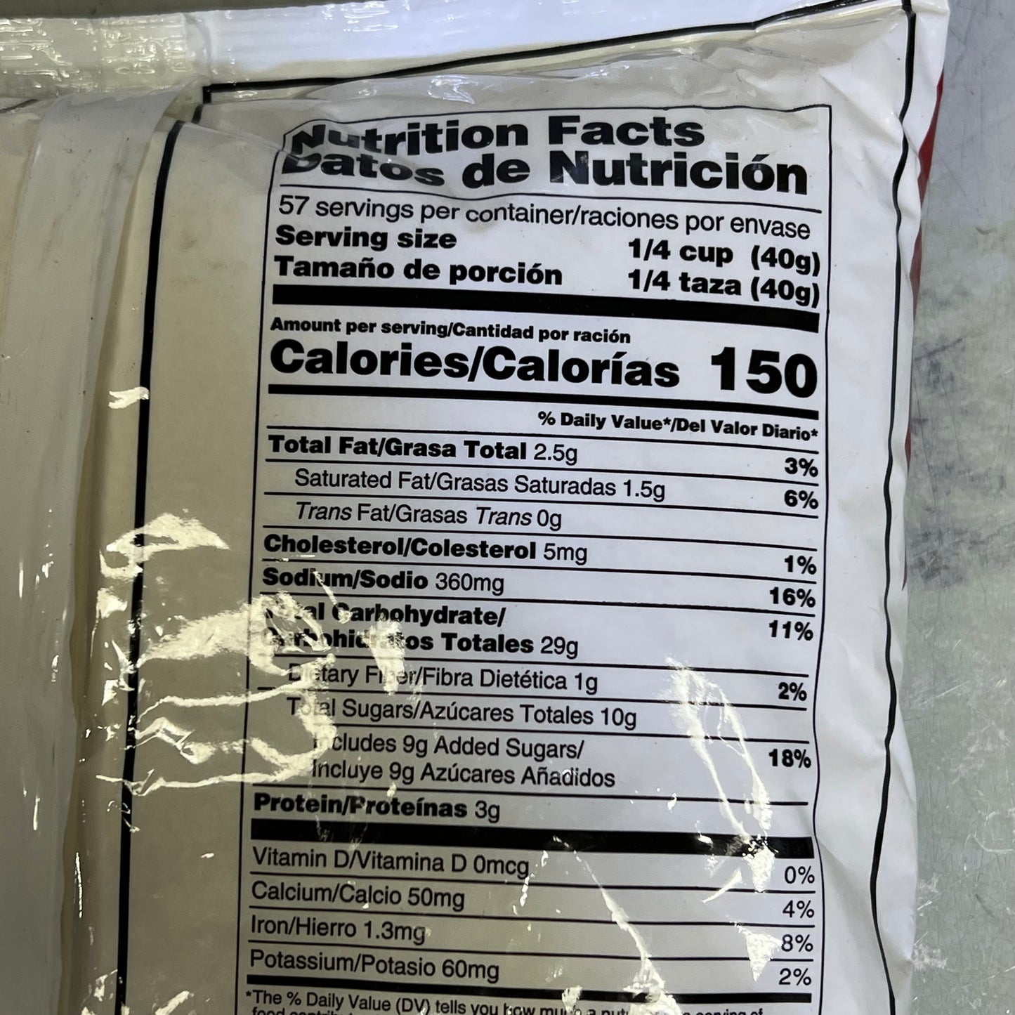 ZA@ ZA@PIONEER (2 PACK, 5 POUND EACH) Conestoga Sweet Cream Pancake & Waffle Mix White BB 08/25 D