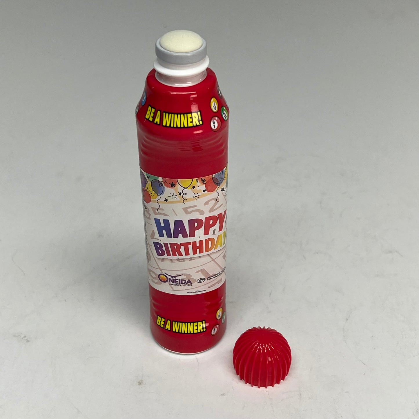 DAB O INK (12 PACK) Onedia Casino Happy Birthday Bingo Marker 4oz Magenta D25