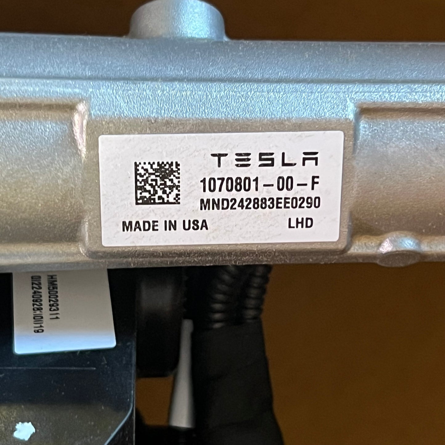 TESLA Electric Power Steering Rack Sz 60" L, Silver & Black 107080100F