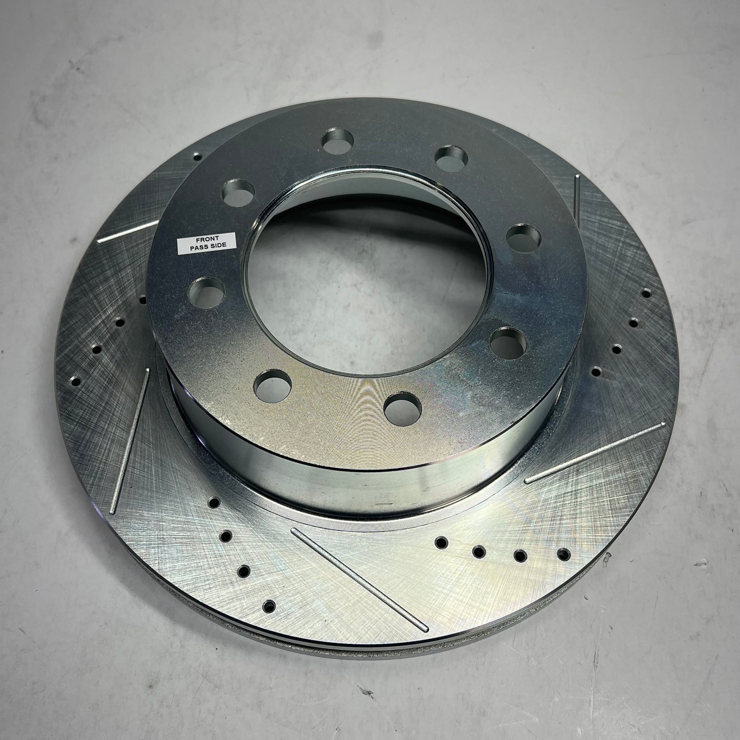 POWER STOP Disc Rotor Drilled & Slotted Front Right Passenger Side AR8771XR
