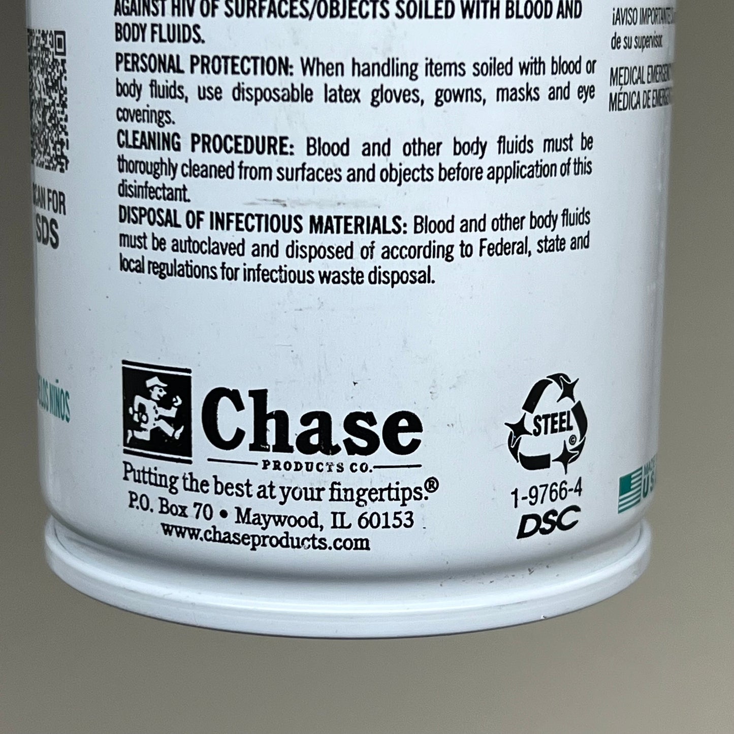 CHAMPION SPRAYON (12 Case) Phenol Disinfectant 15.5 oz Aerosol Cans RJS-5160