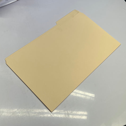 ZA@ SMEAD File Folders W/ Reinforced Tab Legal Sz 8.50"Wx14" L Sheet Sz Manila 15337