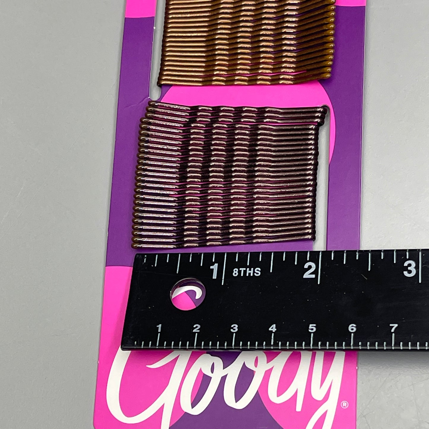 GOODY 3 Sets of 50! Metallic Bobby Pins Brunette 150 CT 3000465 (New)