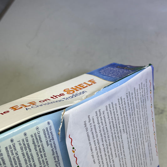 ZA@ SANTAVERSE The Elf On The Shelf Doll & Hardback Book A Christmas Tradition (As-Is)